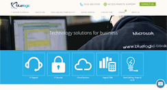 Desktop Screenshot of bluelogic.co.uk